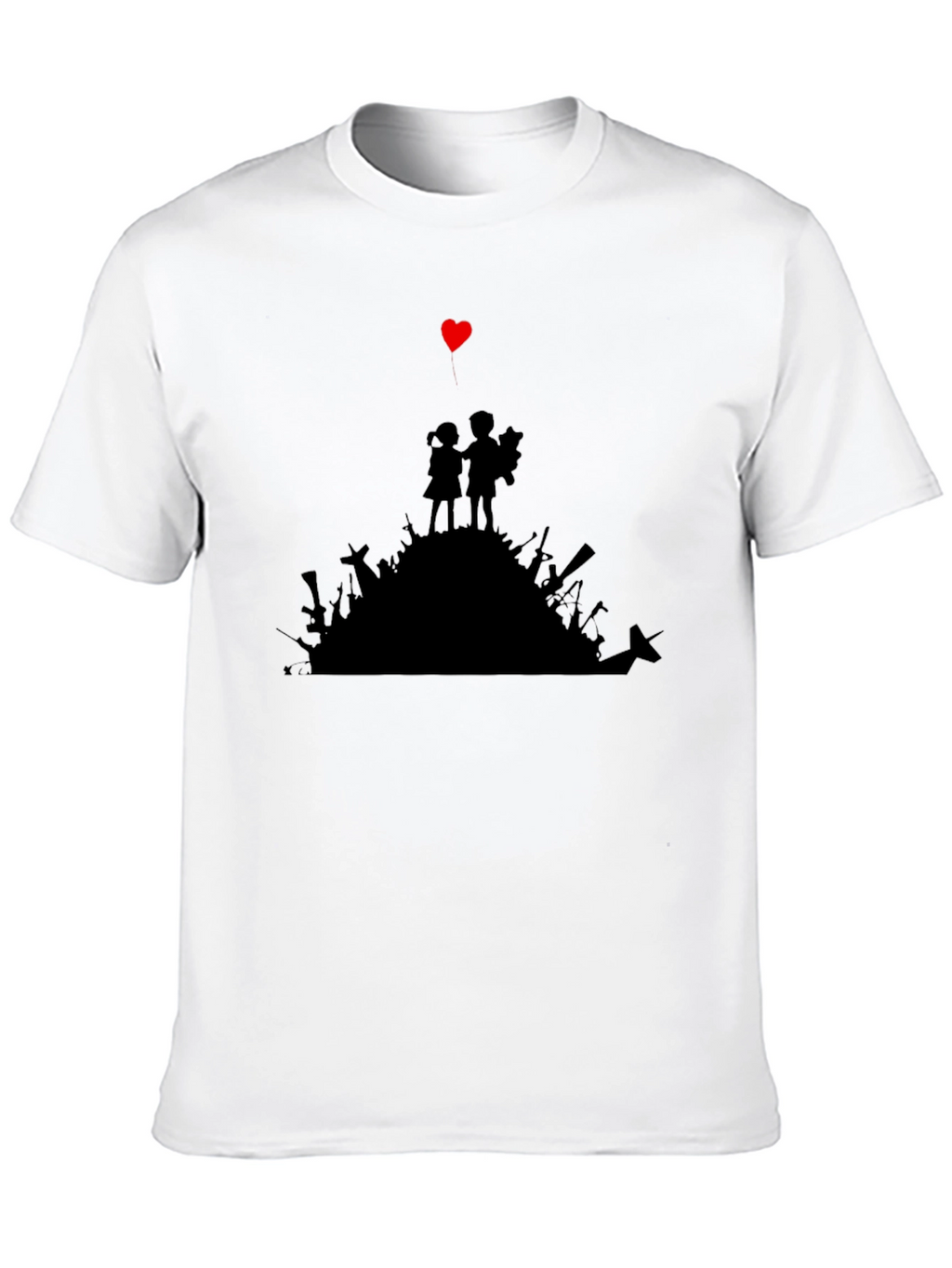 Banksy Inspired Silhouette T-Shirt