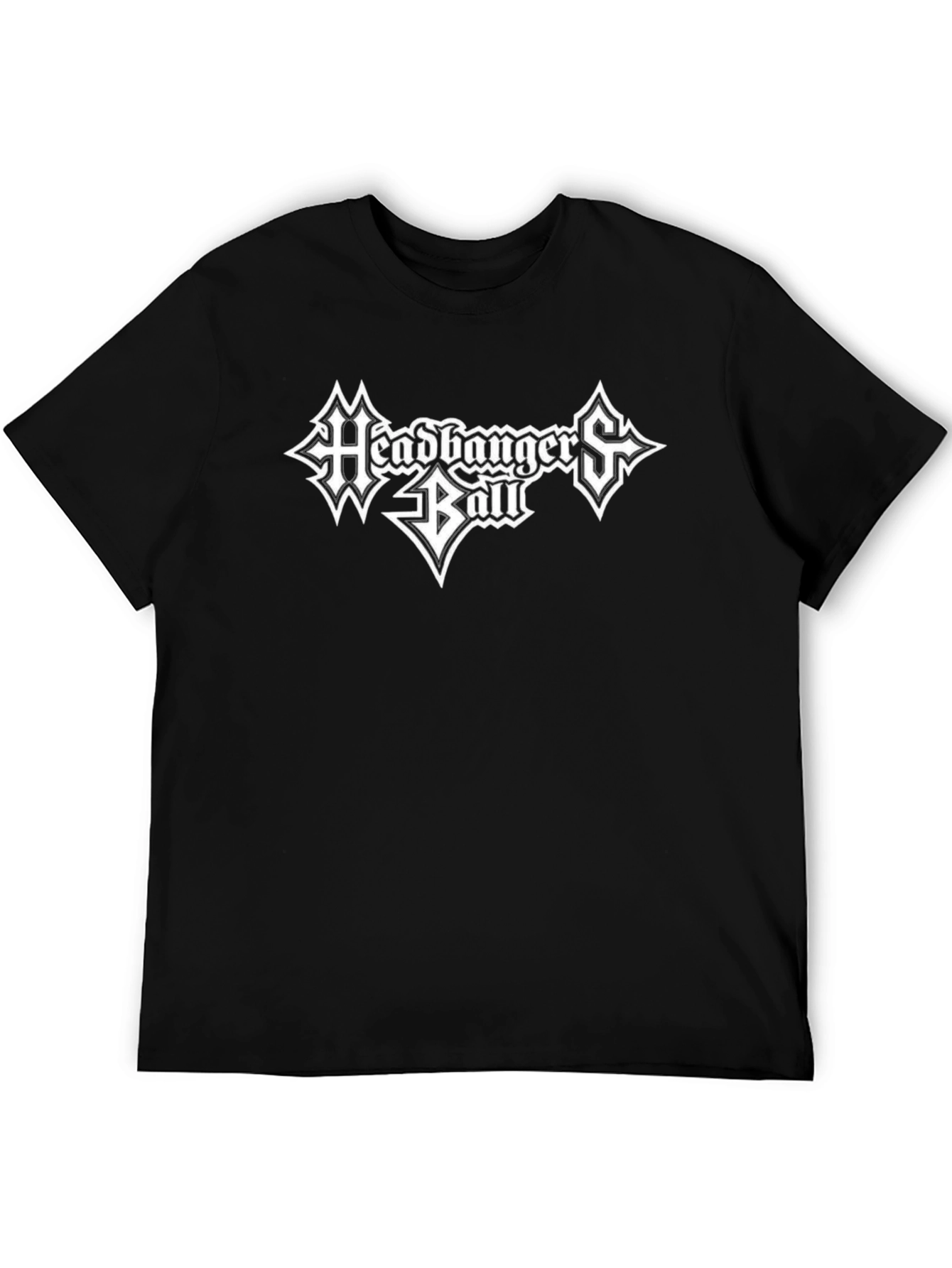 Headbangers Ball Black T-Shirt - Metal Music Tee
