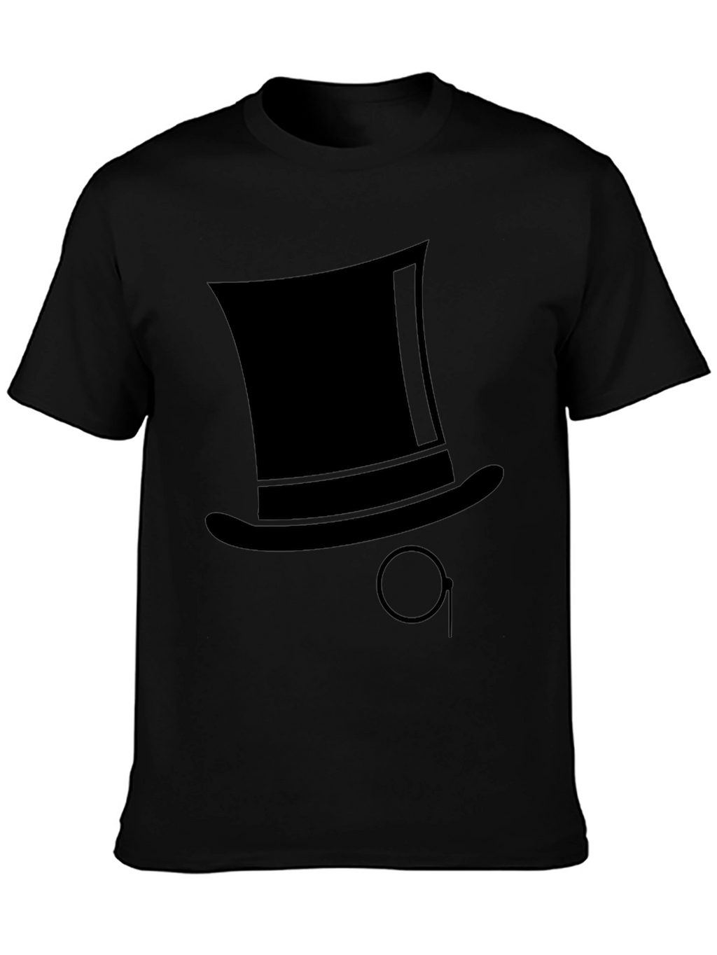 Top Hat Monocle Graphic Tee - Stylish & Unique