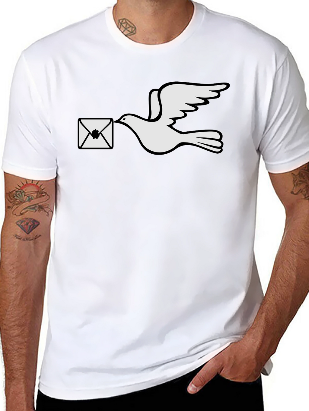 Dove Letter Delivery T-Shirt