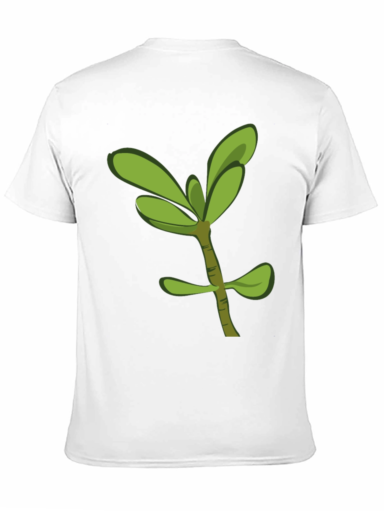 Green Sprout Graphic T-Shirt - Casual Style