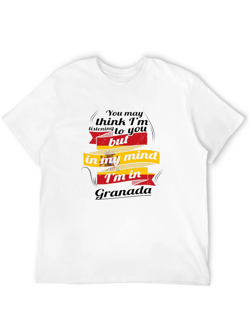 Granada Mind T-Shirt - Spain Travel Tee