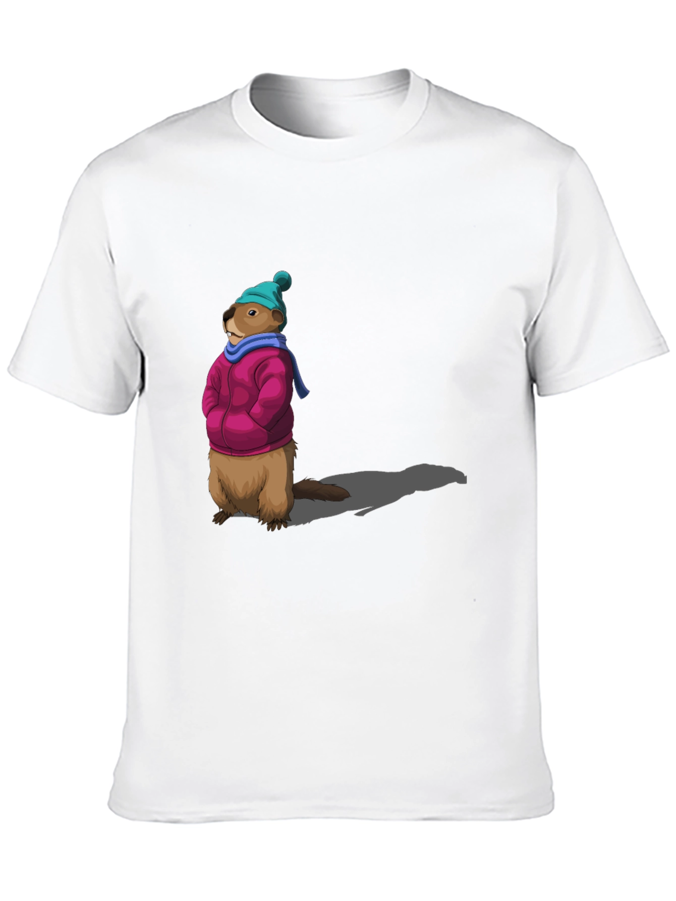 Groundhog Day T-Shirt - Winter Ready Marmot Tee