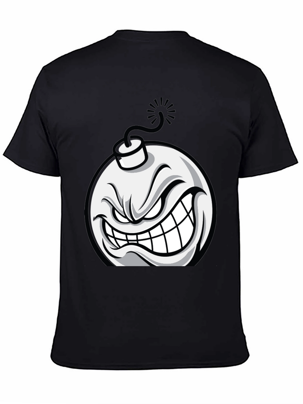 Angry Bomb Graphic T-Shirt