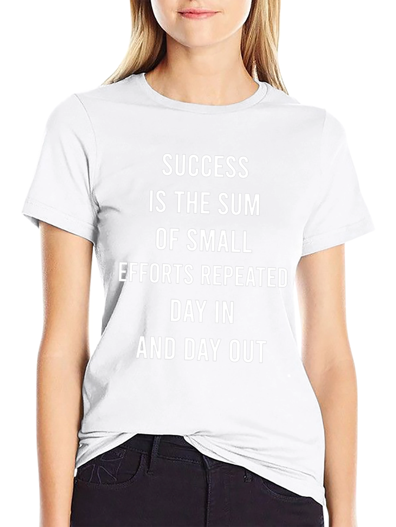 Motivational T-Shirt: Success is the Sum