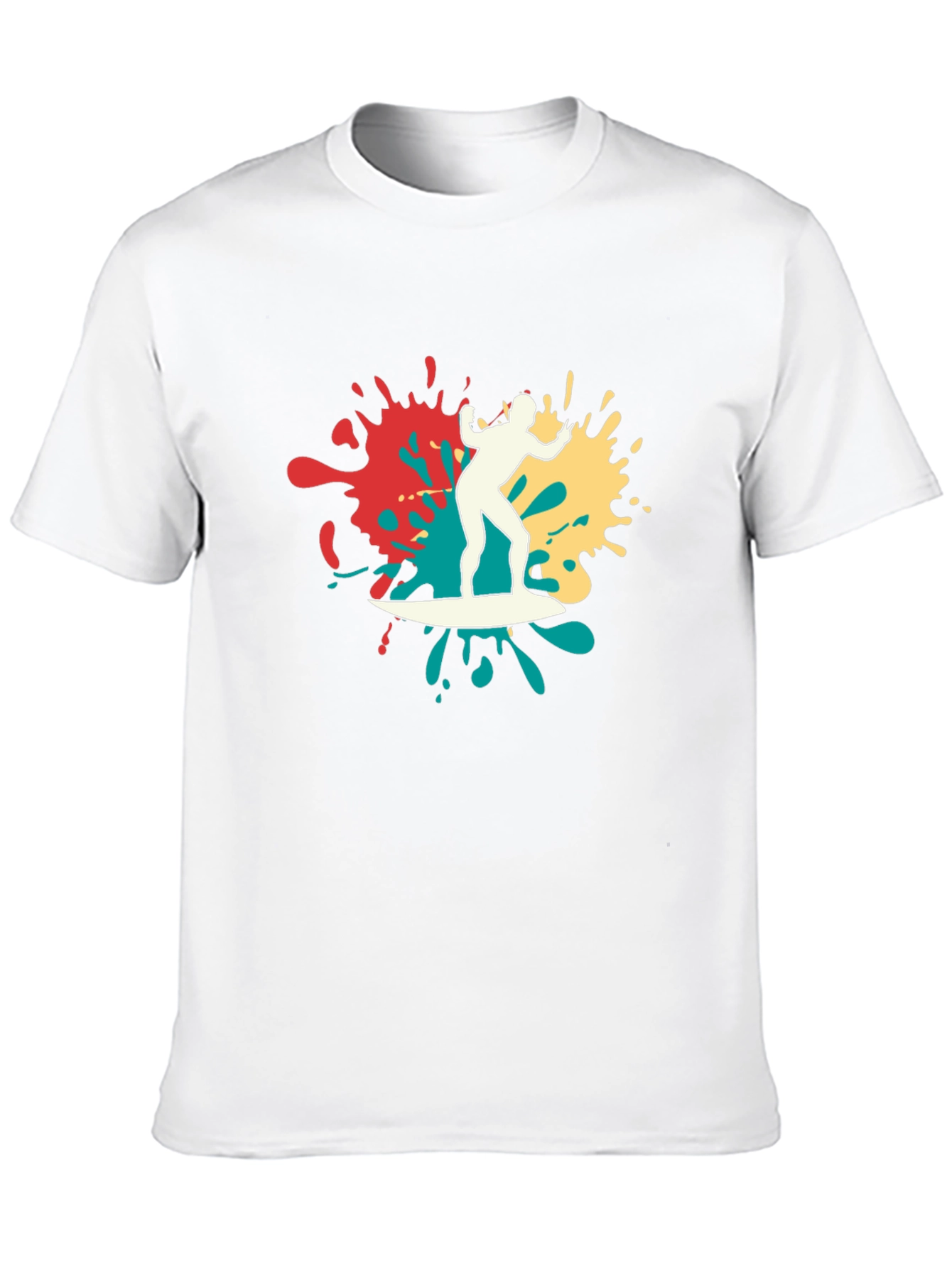 Surfer Graphic Tee - Mens Black T-Shirt