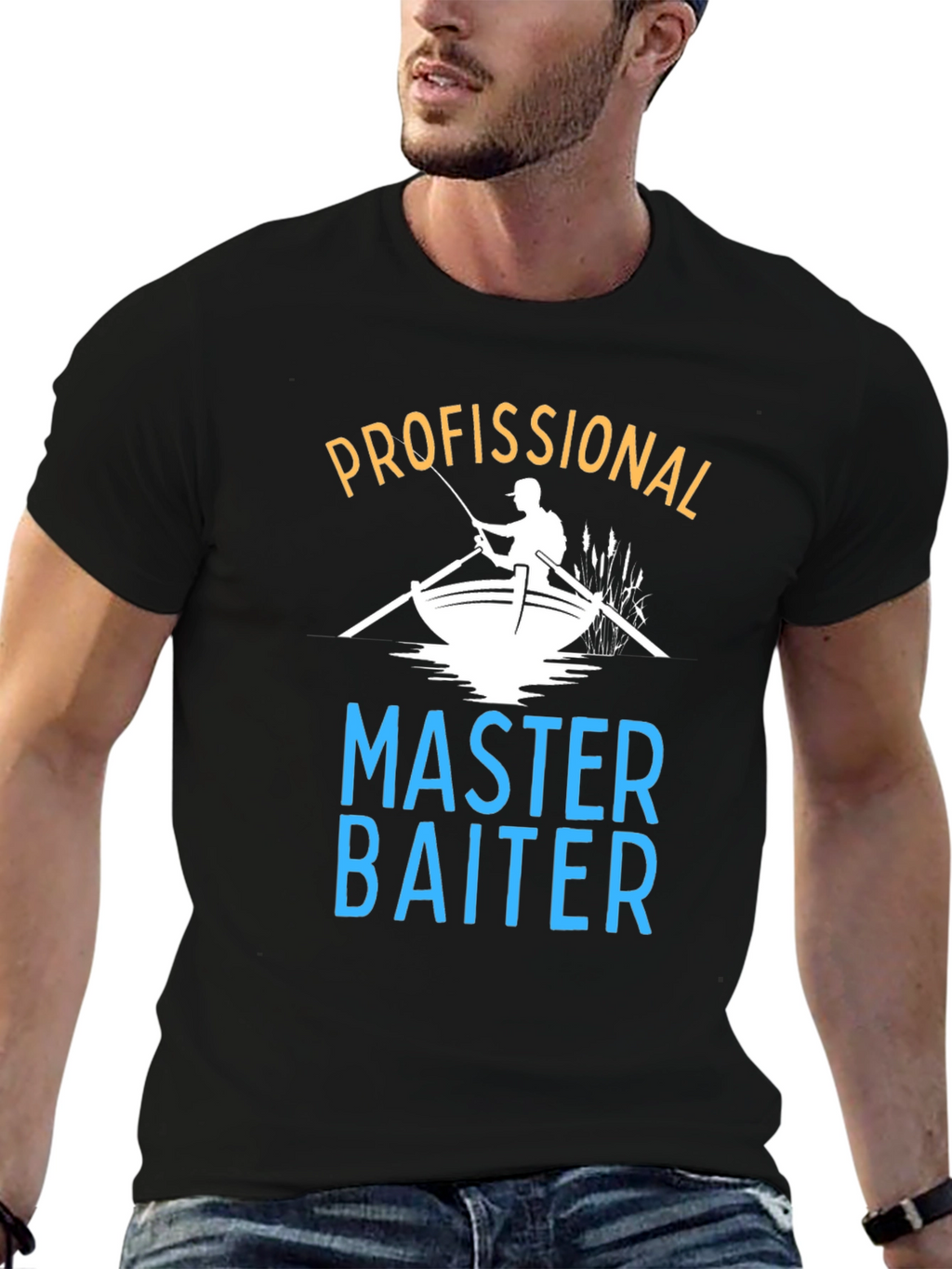 Professional Master Baiter Fishing T-Shirt