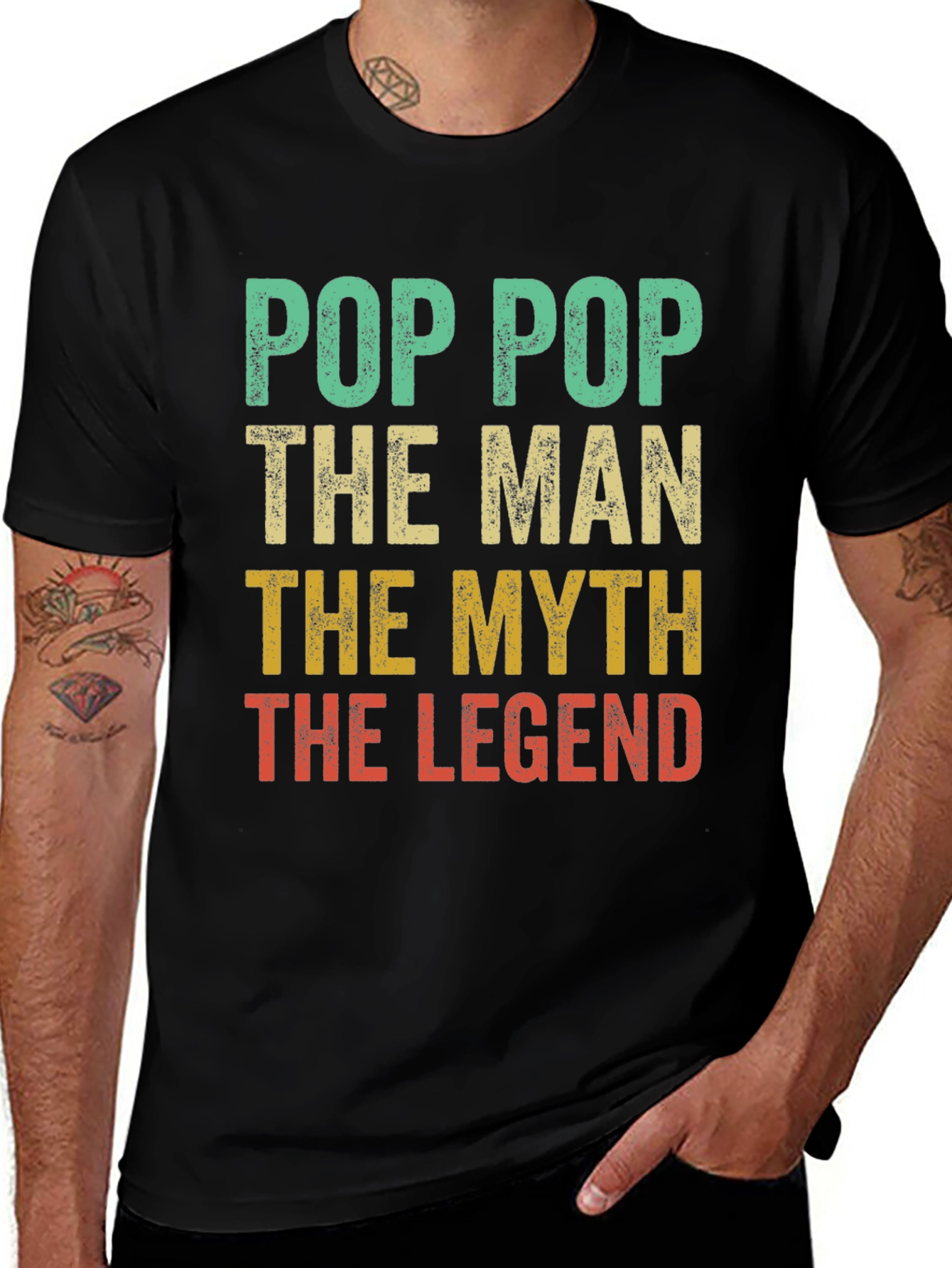 Pop Pop The Man The Myth The Legend T-Shirt