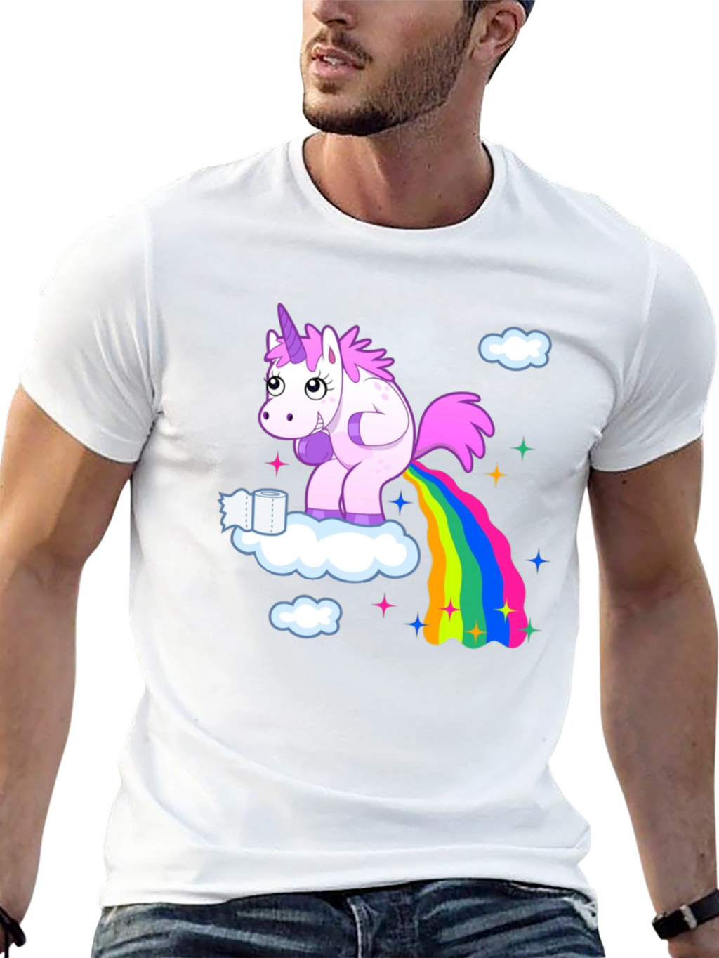 Unicorn Rainbow Humor T-Shirt