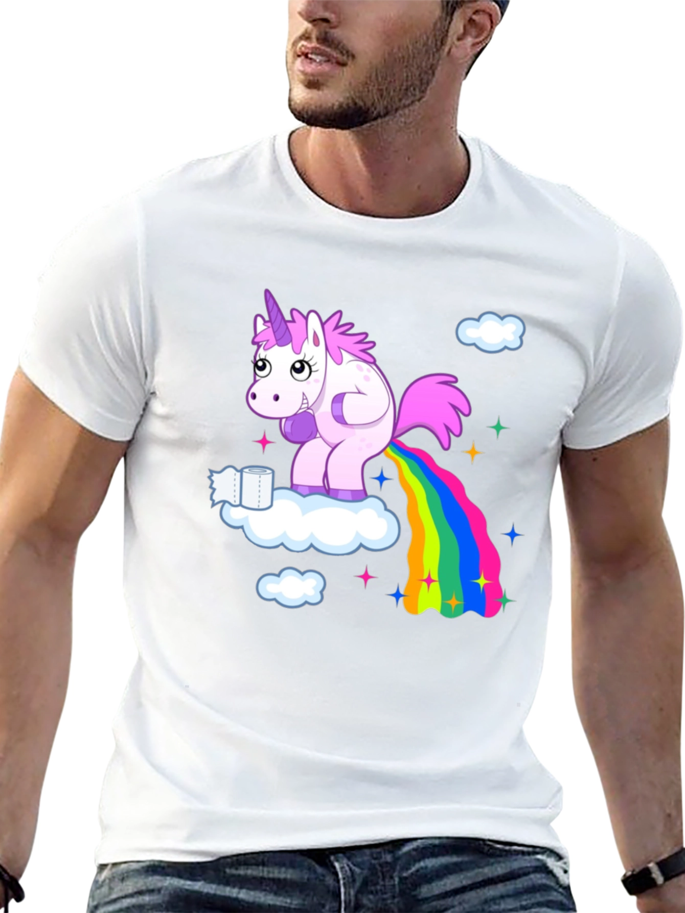 Unicorn Rainbow Humor T-Shirt