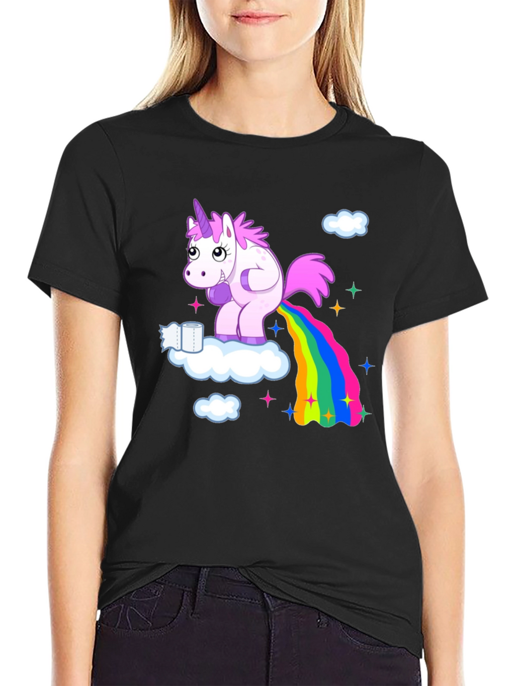 Unicorn Rainbow Humor T-Shirt