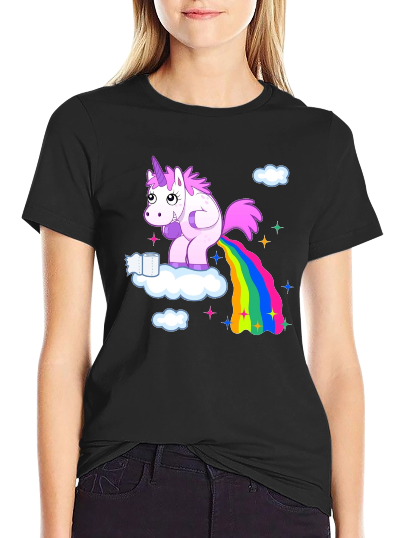 Unicorn Rainbow Humor T-Shirt