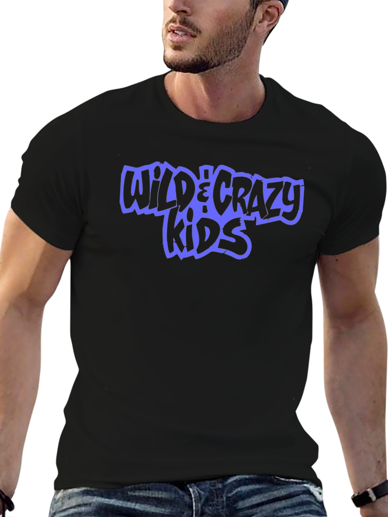 Wild & Crazy Kids Black T-Shirt