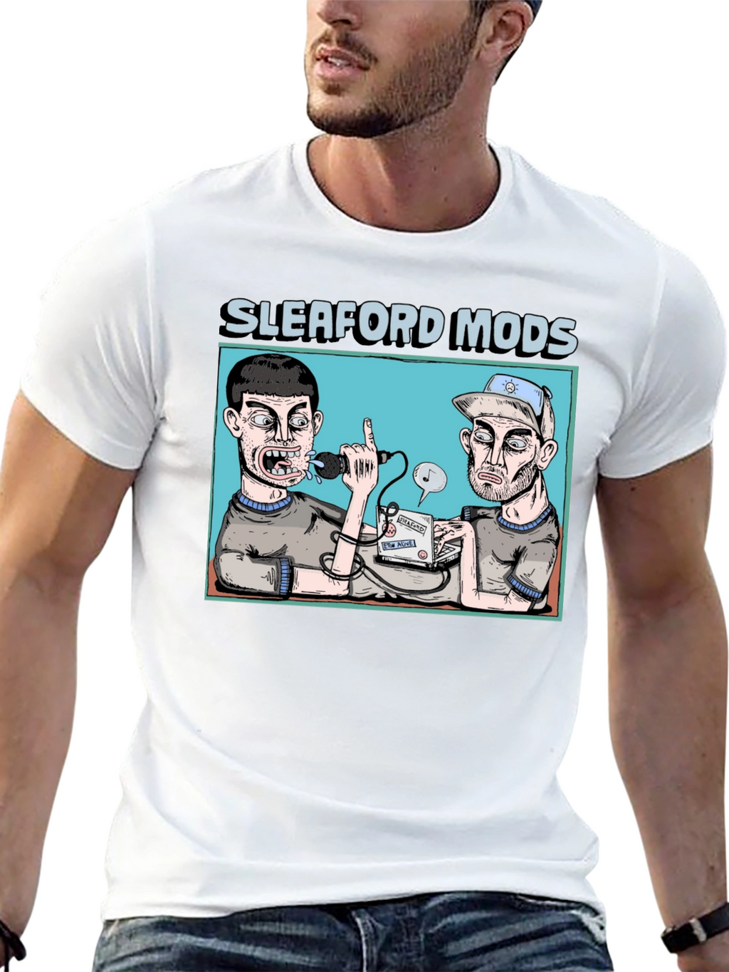 Sleaford Mods Graphic T-Shirt