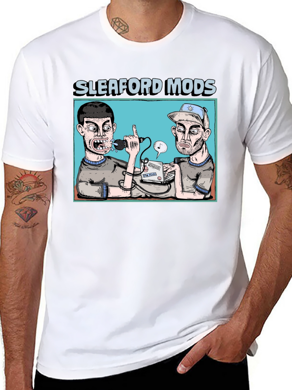 Sleaford Mods Graphic T-Shirt