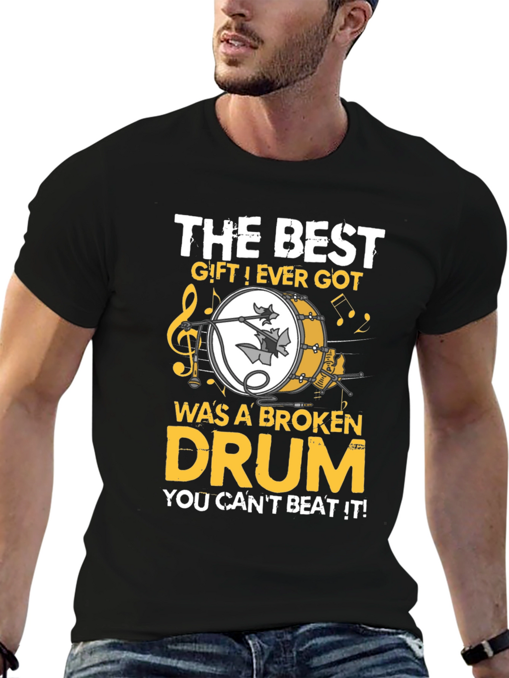 The Best Gift Broken Drum T-Shirt