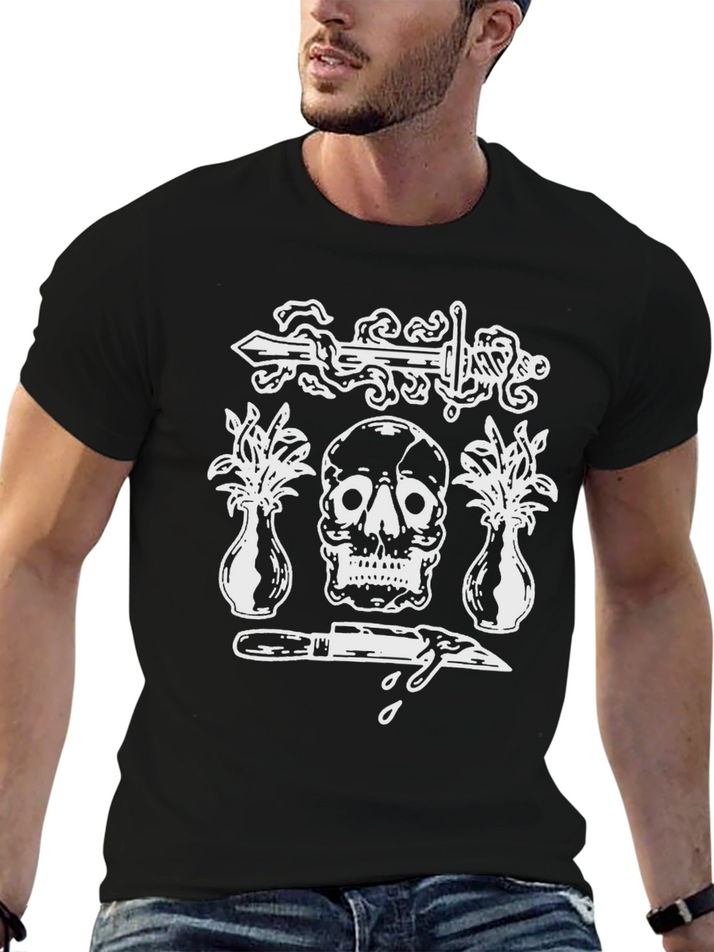 Skull & Dagger Graphic Tee