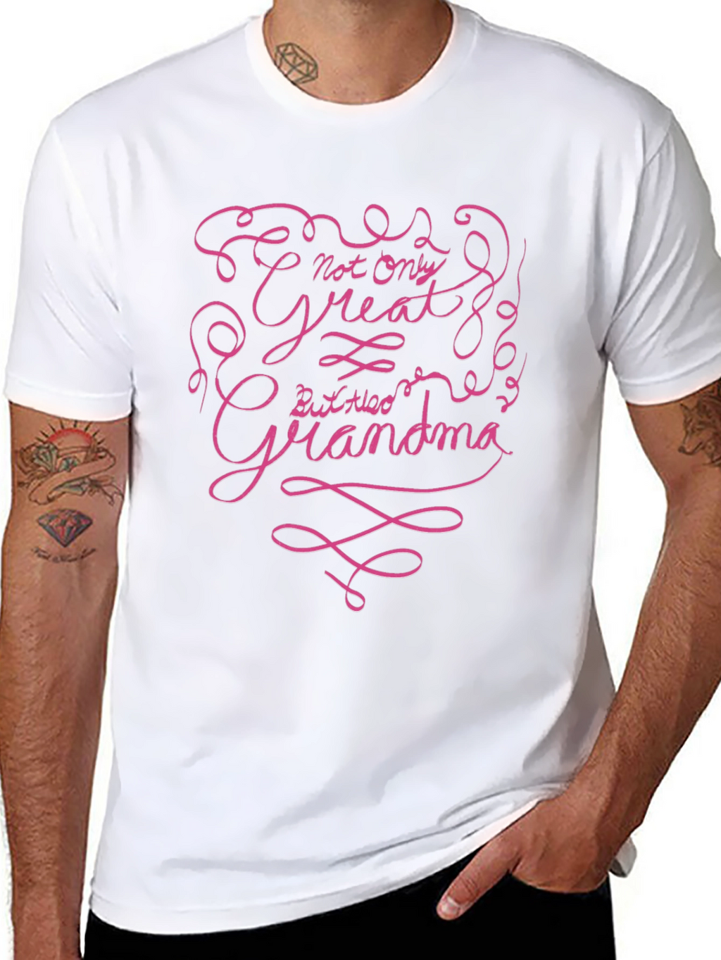 Great Grandma Graphic Tee - Black