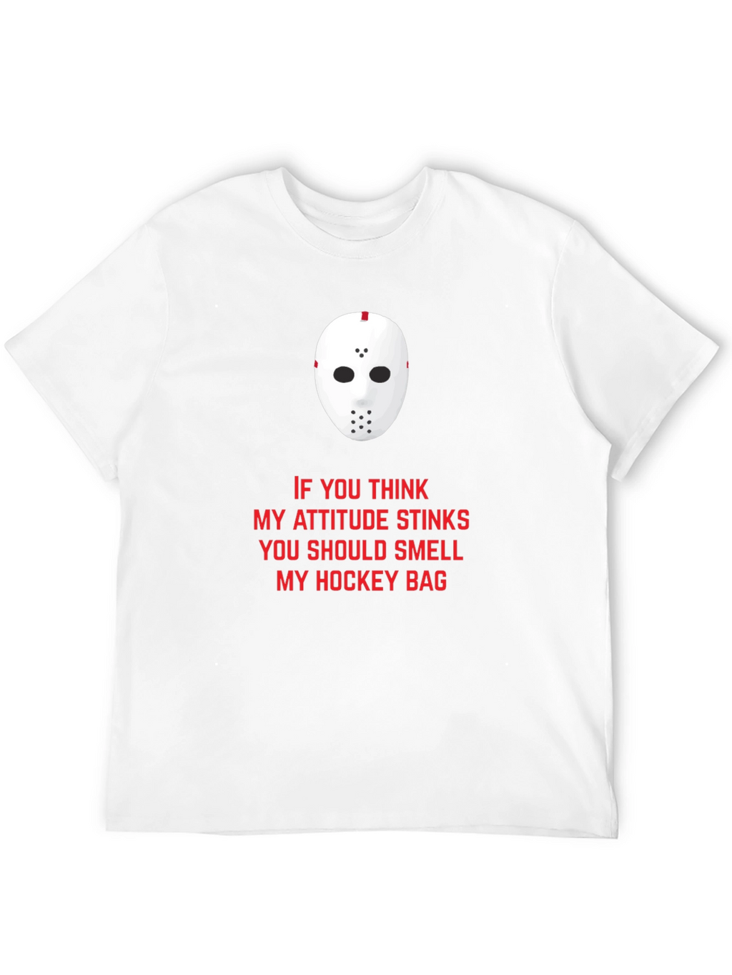Hockey Attitude Graphic T-Shirt