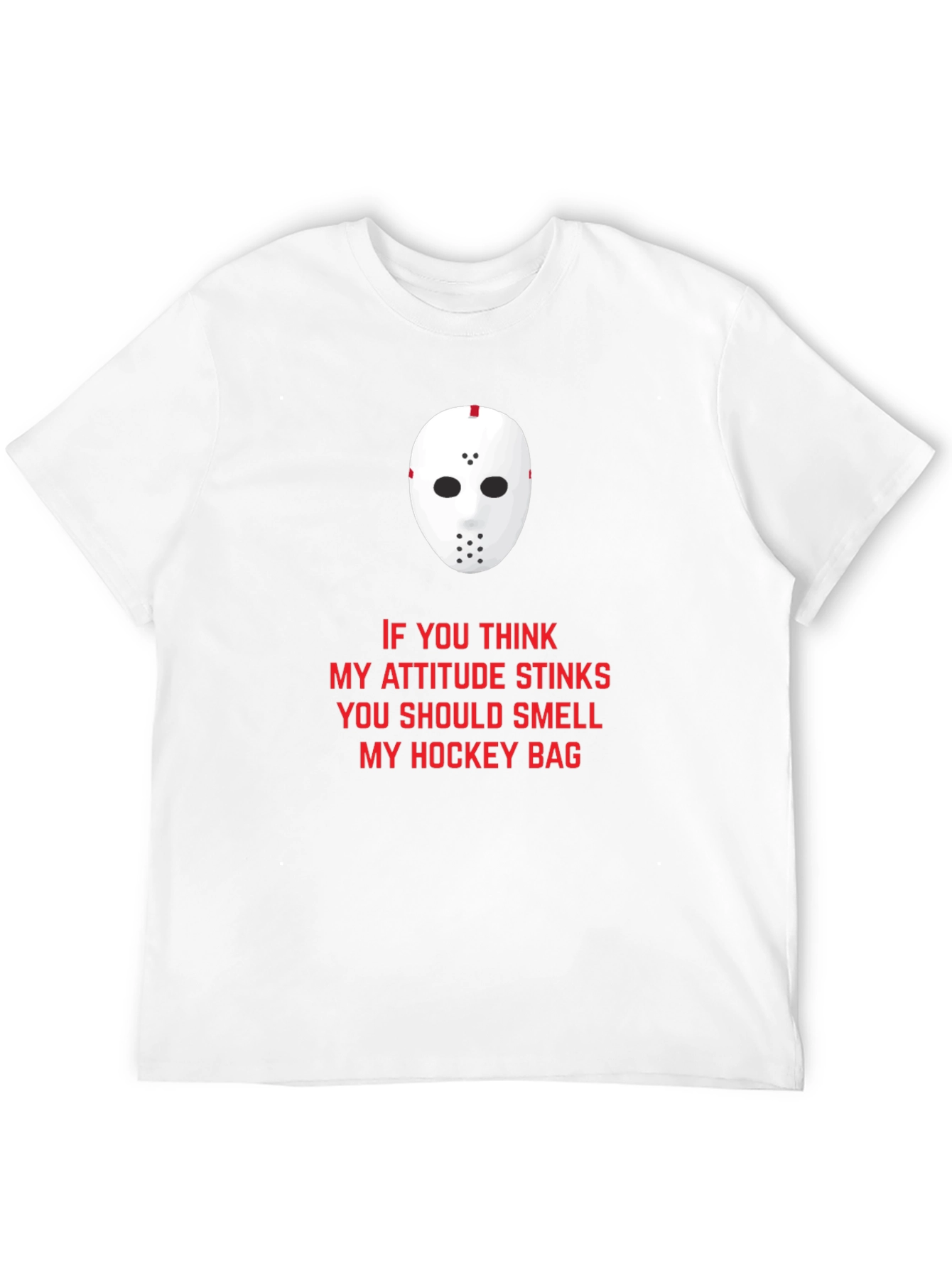 Hockey Attitude Graphic T-Shirt