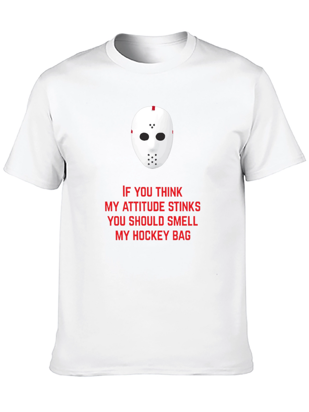 Hockey Attitude Graphic T-Shirt