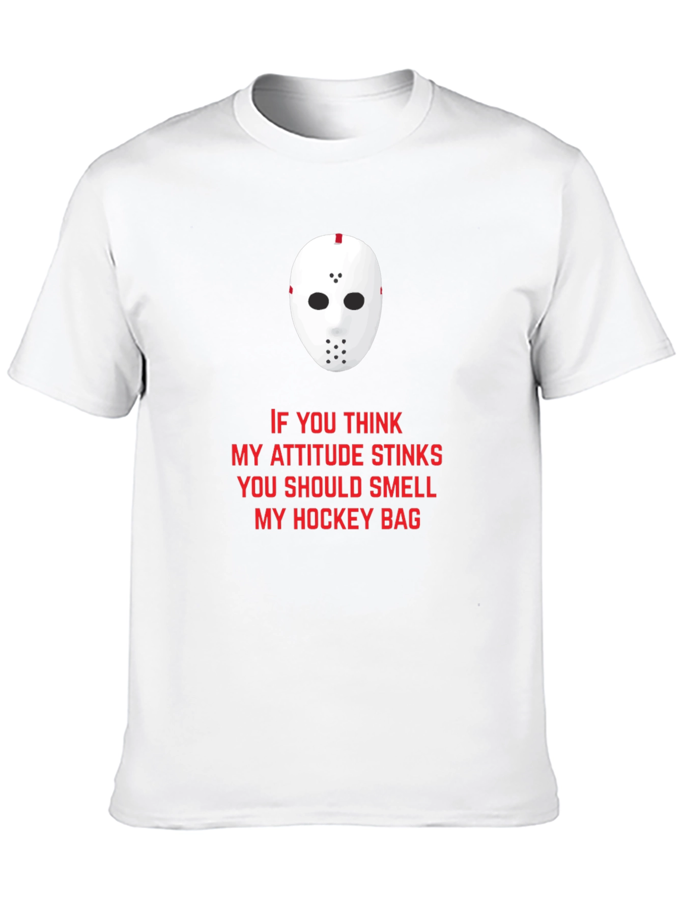 Hockey Attitude Graphic T-Shirt