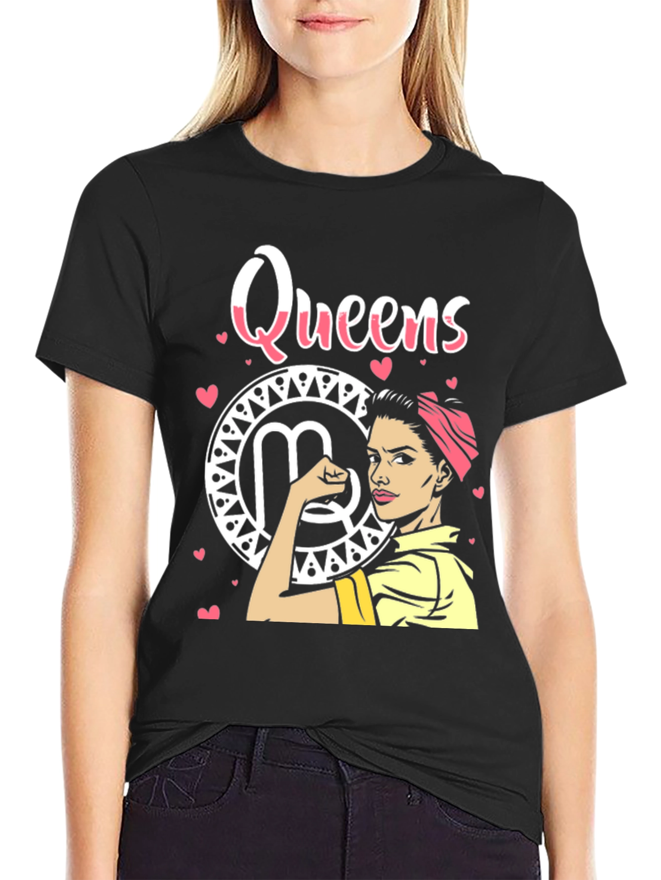 Queens Virgo Zodiac Sign T-Shirt