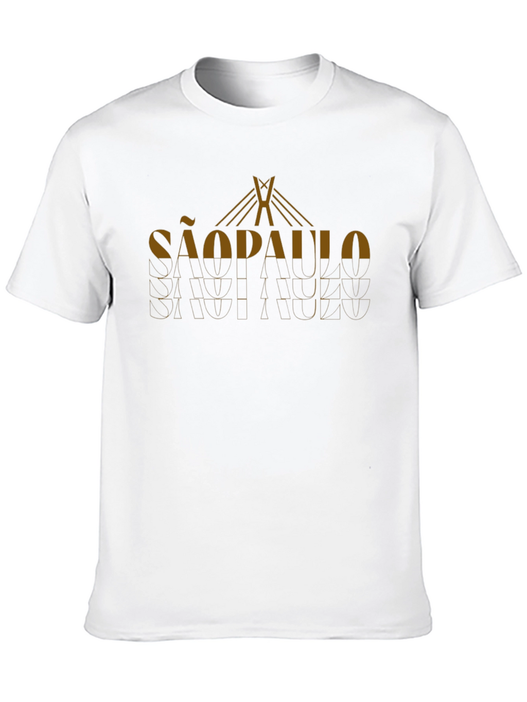 Sao Paulo Graphic Tee - Mens Black T-Shirt