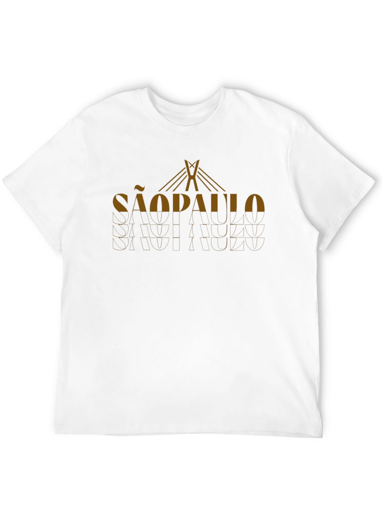 Sao Paulo Graphic Tee - Mens Black T-Shirt