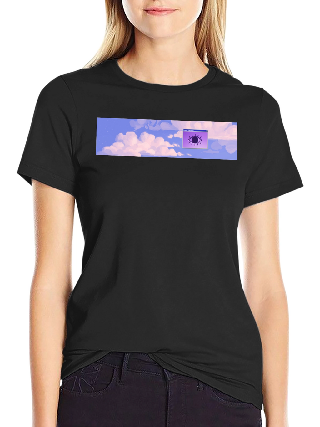 Retro Aesthetic Eye Design T-Shirt