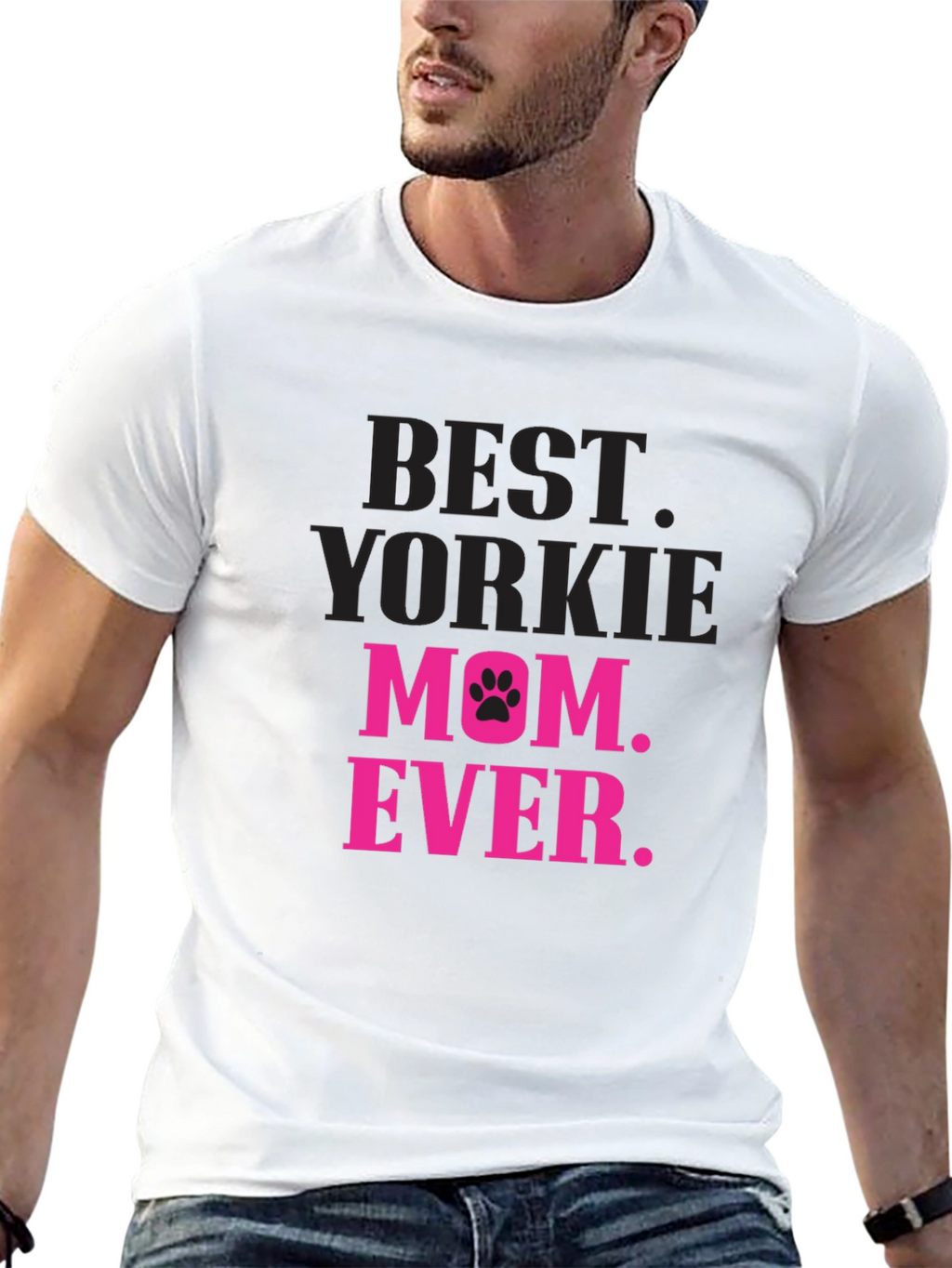 Best Yorkie Mom Ever T-Shirt