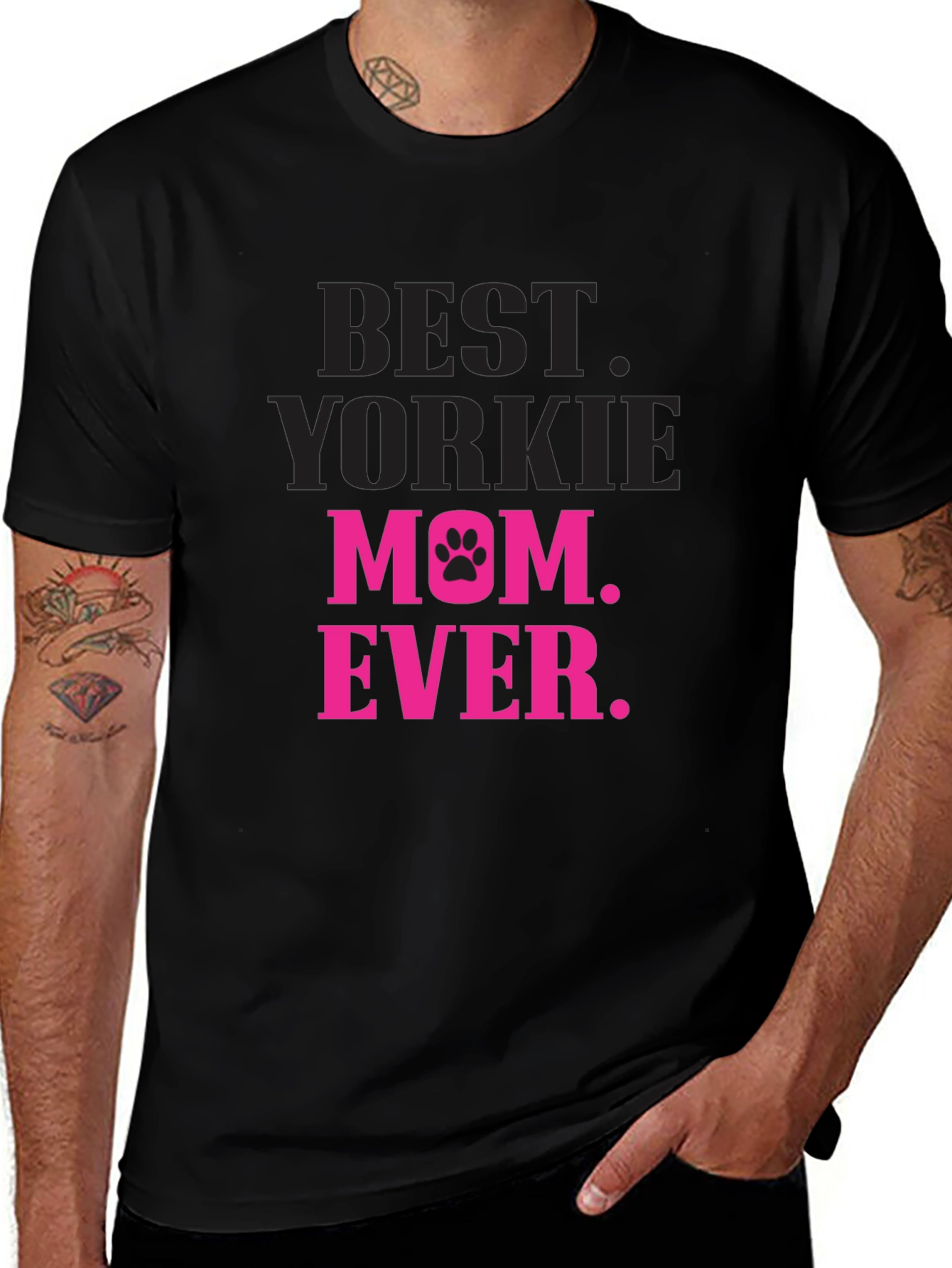 Best Yorkie Mom Ever T-Shirt