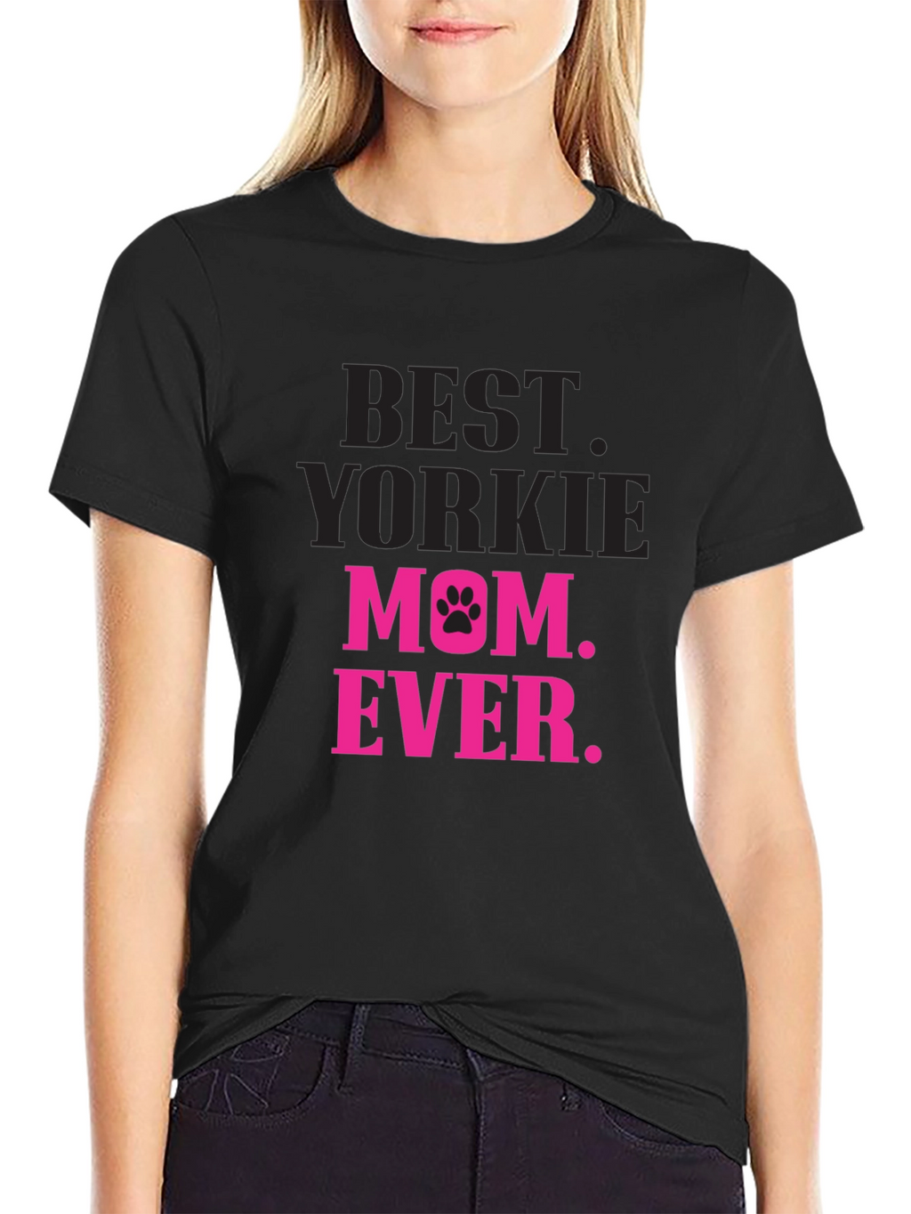 Best Yorkie Mom Ever T-Shirt