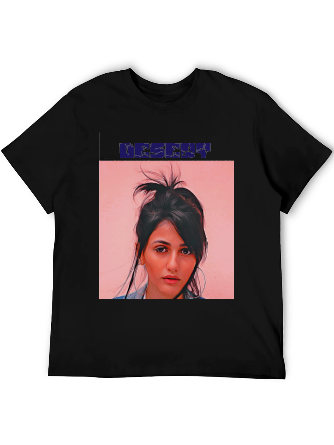 Desert Graphic Black T-Shirt
