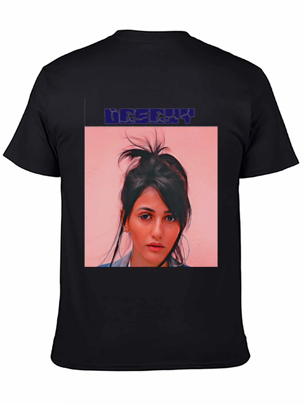 Desert Graphic Black T-Shirt