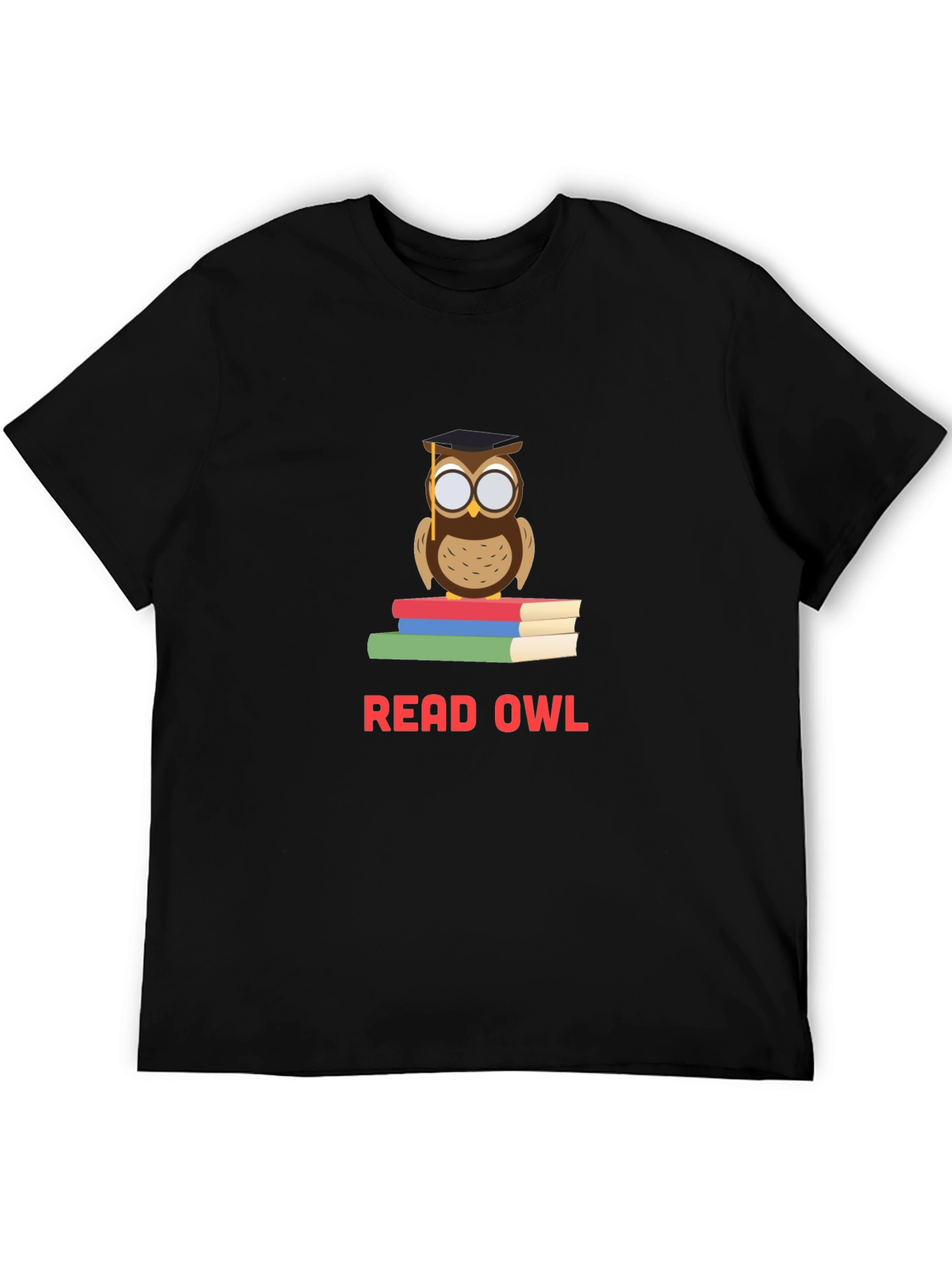 Read Owl Graphic T-Shirt - Book Lover Tee