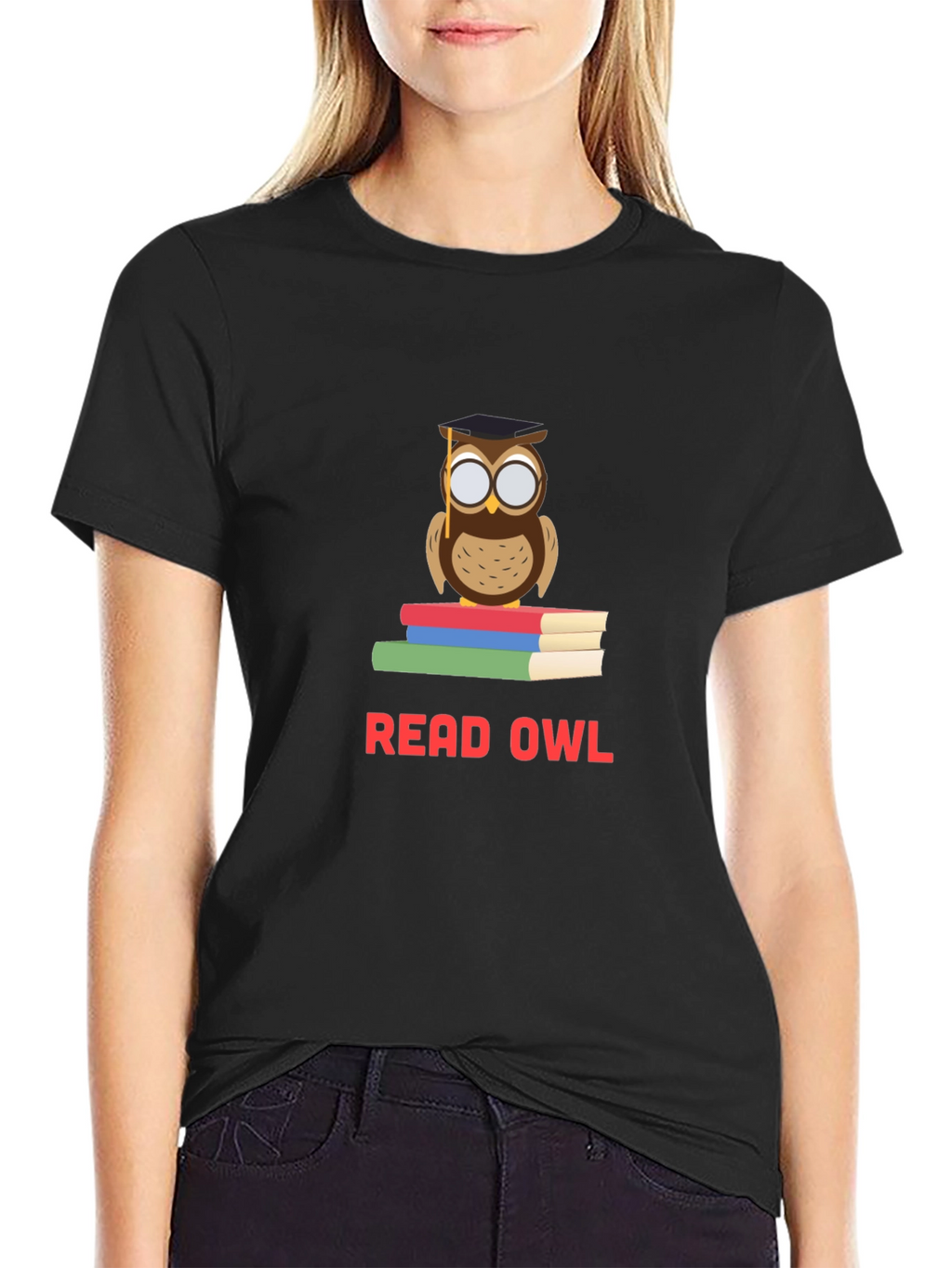 Read Owl Graphic T-Shirt - Book Lover Tee