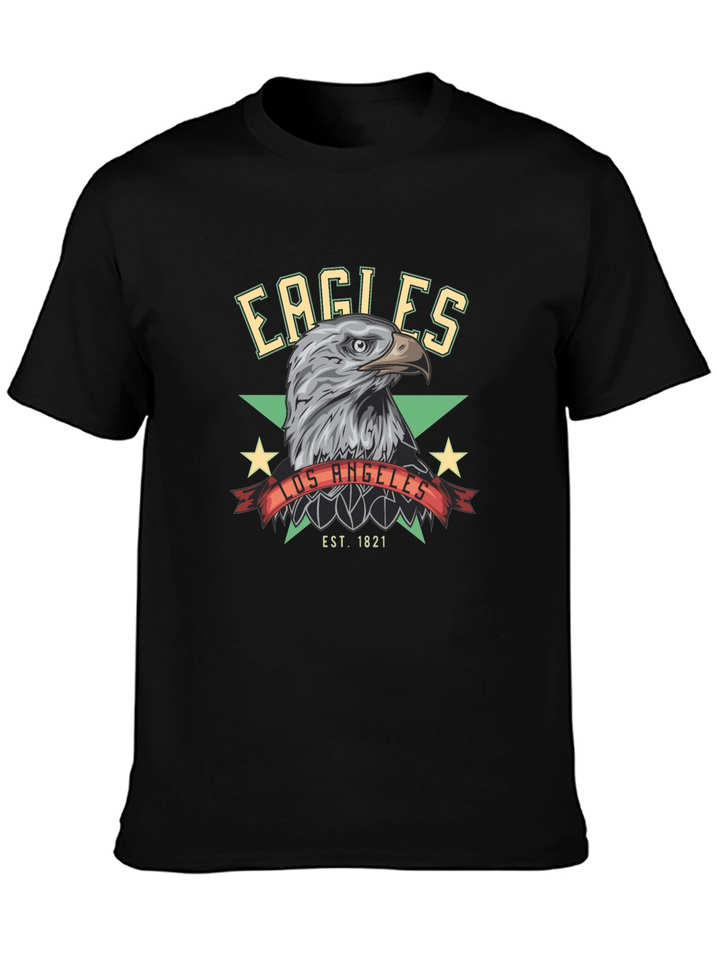 Eagles Los Angeles Black T-Shirt