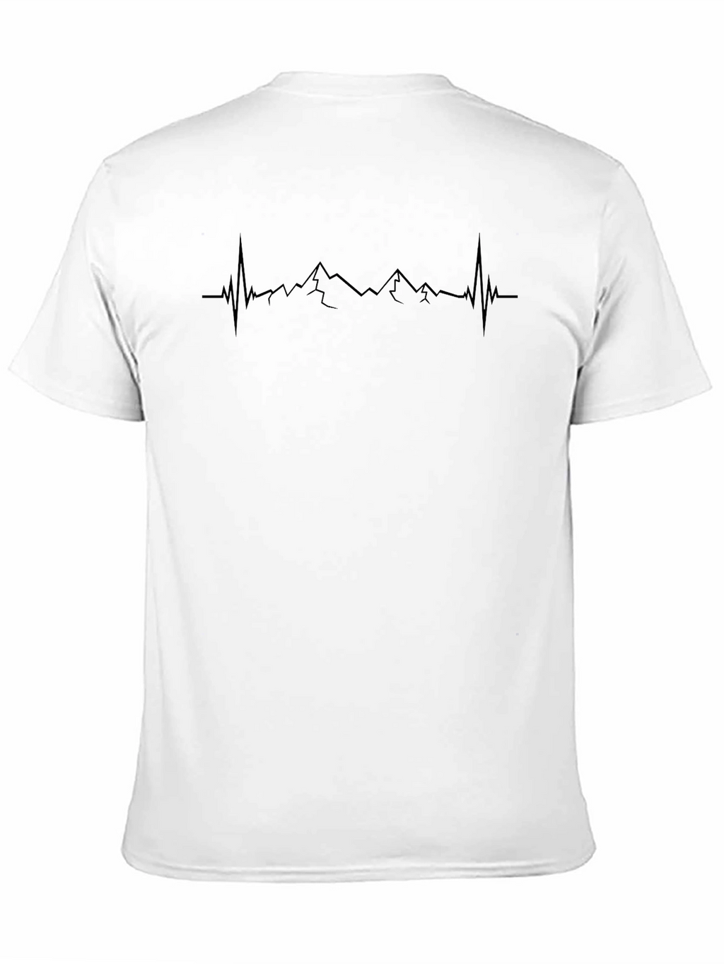 Mountain Heartbeat T-Shirt - Nature Inspired Graphic Tee