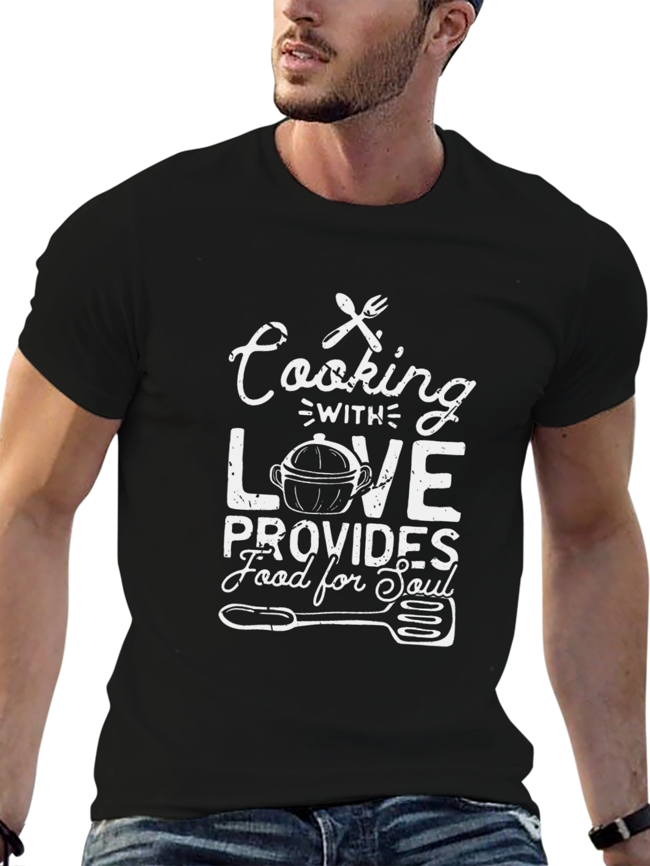 Cooking with Love T-Shirt - Foodie Apparel