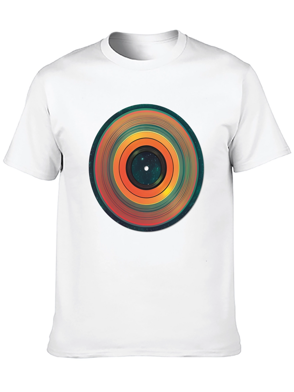 Cosmic Vinyl Record Graphic Tee