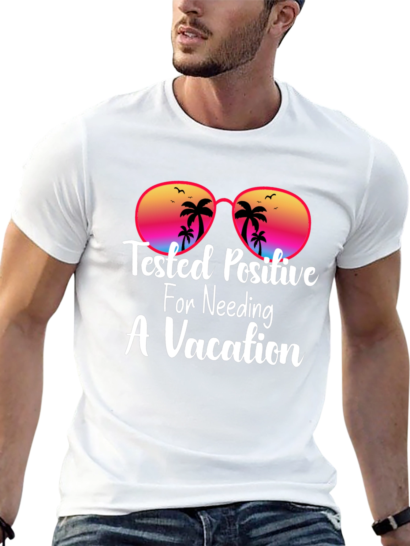 Vacation Needed T-Shirt: Beach Theme Sun Glasses