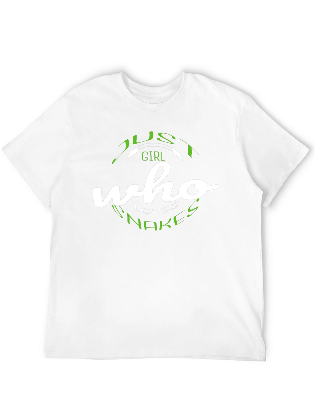 Just A Girl Who Loves Snakes Graphic T-Shirt