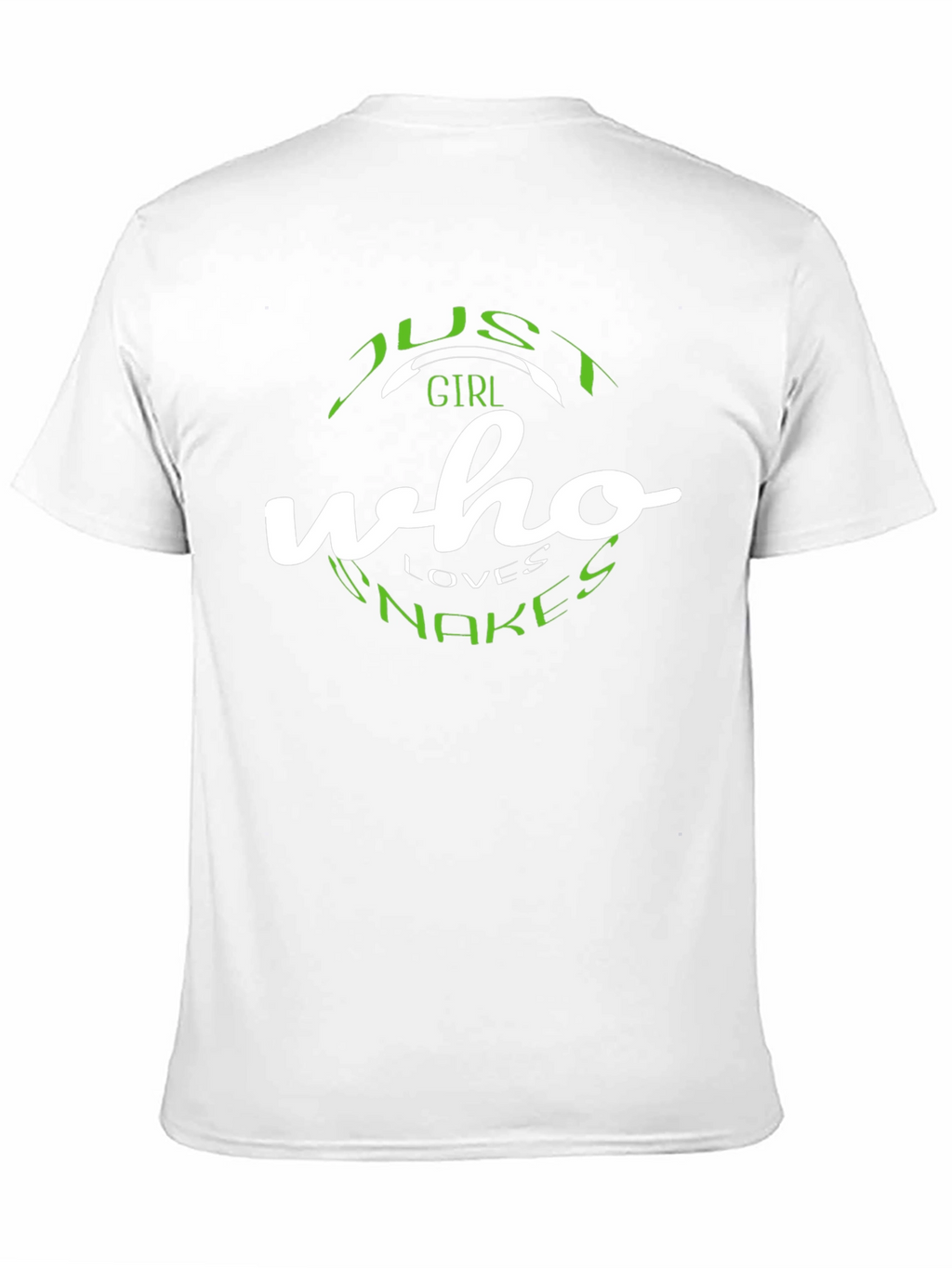 Just A Girl Who Loves Snakes Graphic T-Shirt