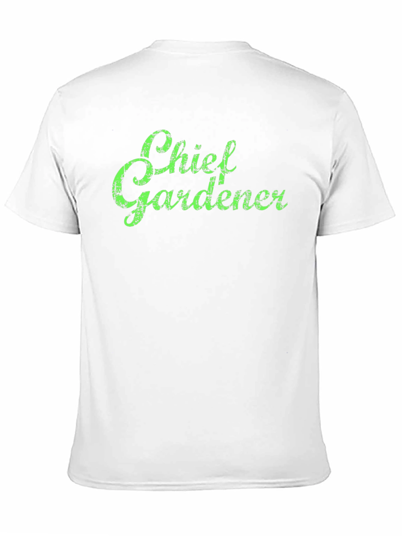Chief Gardener Graphic T-Shirt - Black Cotton Tee