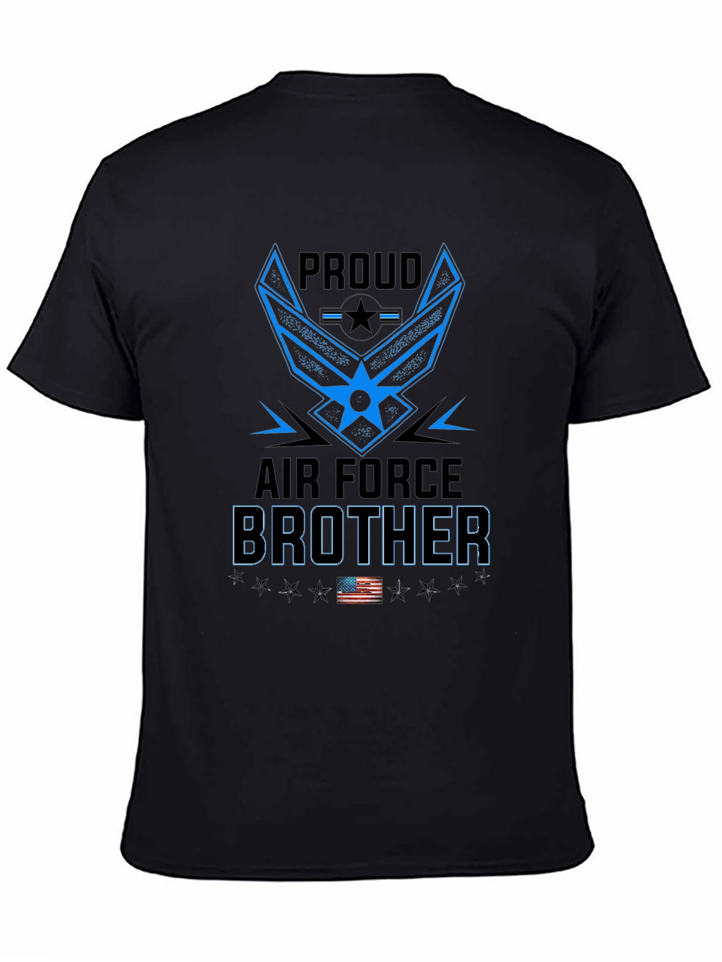 Proud Air Force Brother Graphic T-Shirt