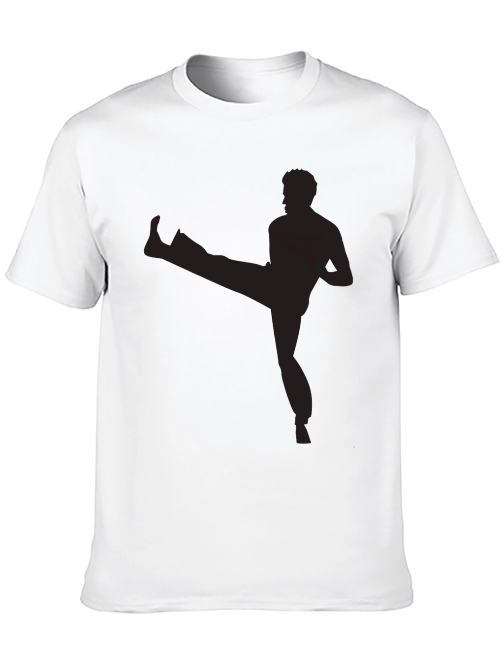 Martial Arts Silhouette Tee - Kickin Good Style