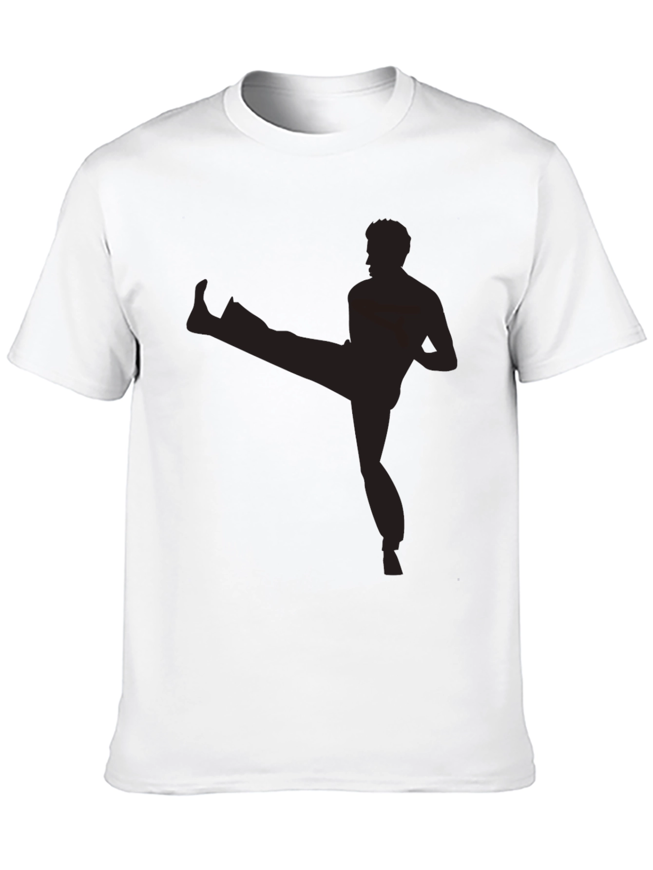 Martial Arts Silhouette Tee - Kickin Good Style