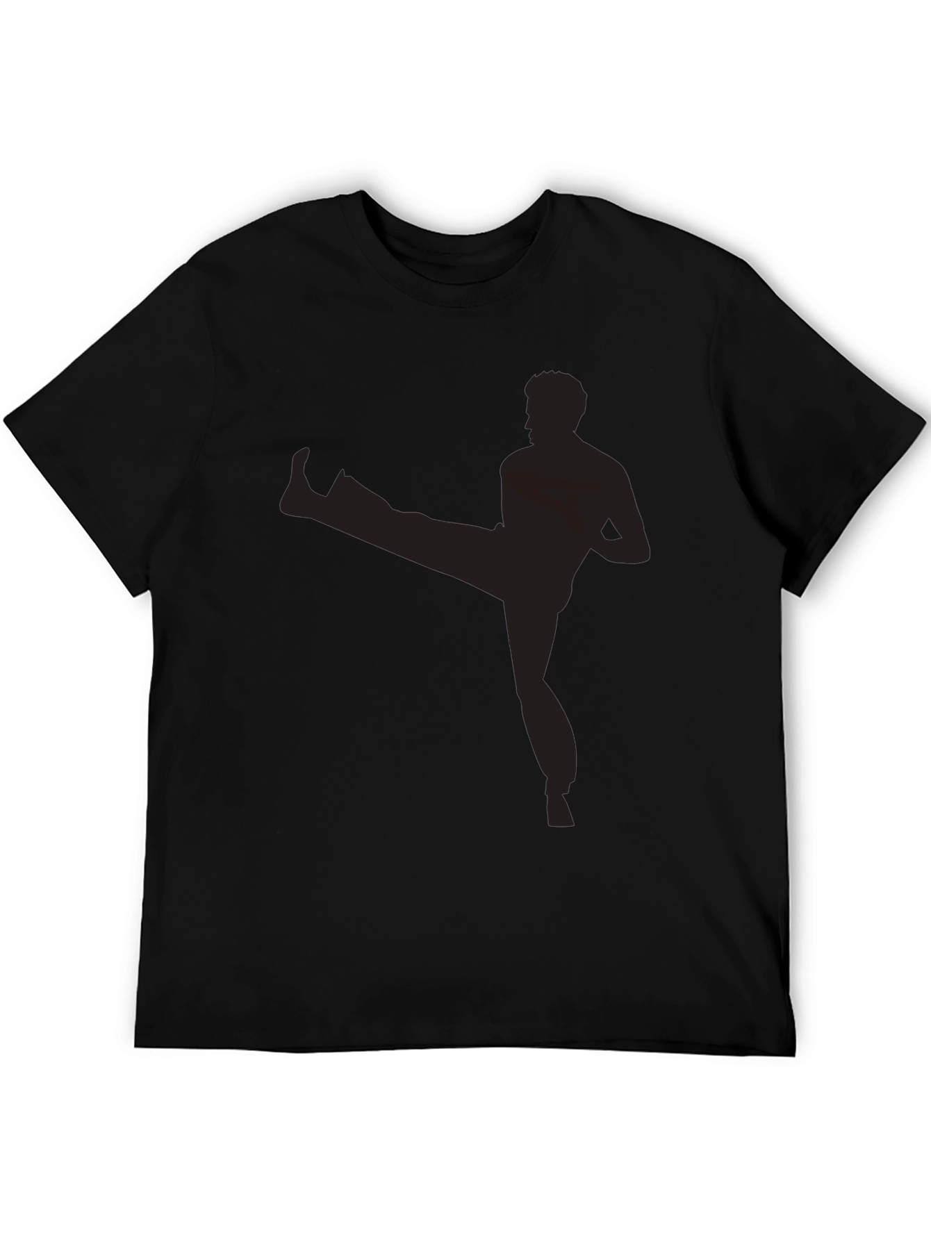 Martial Arts Silhouette Tee - Kickin Good Style