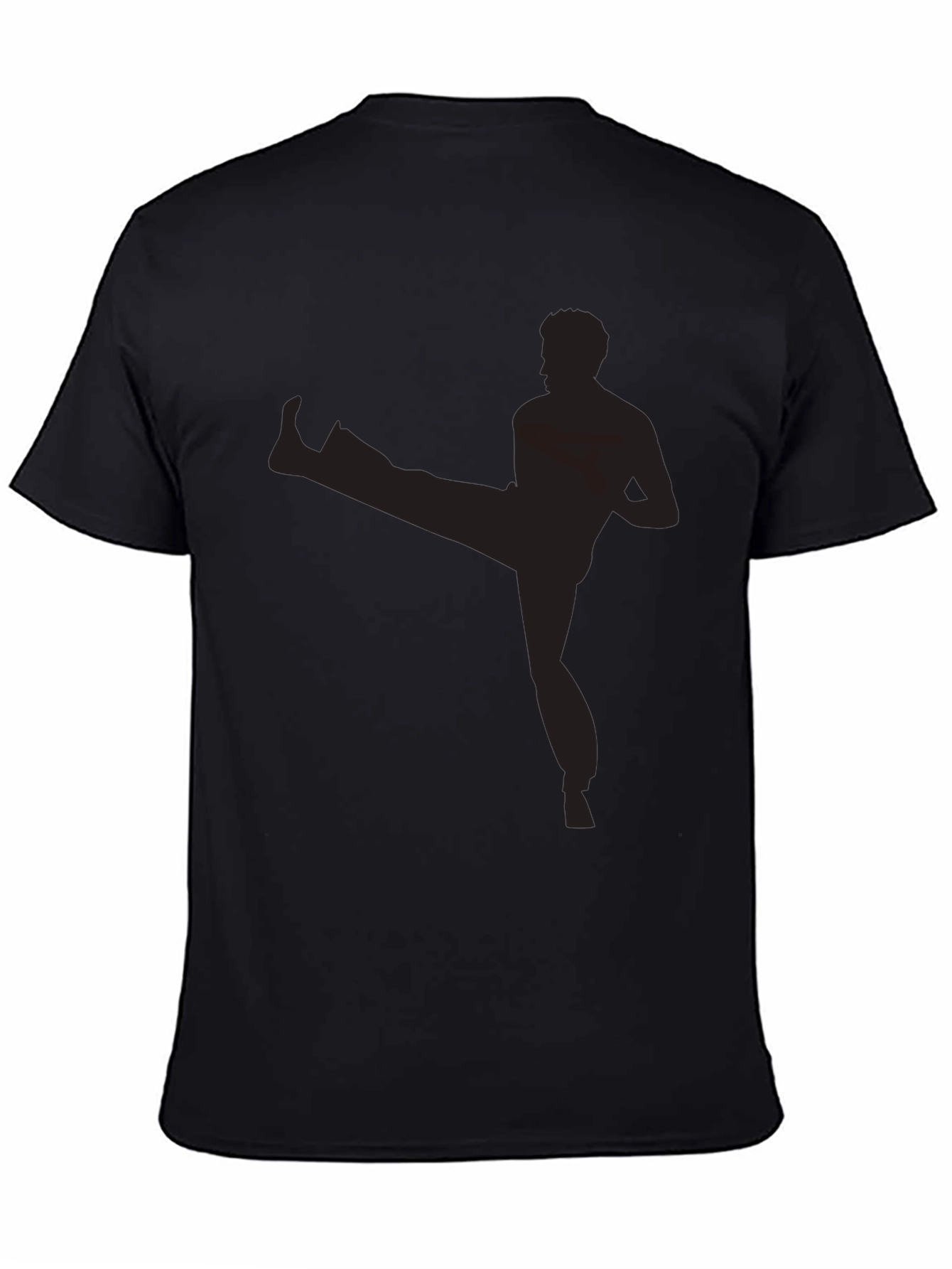 Martial Arts Silhouette Tee - Kickin Good Style